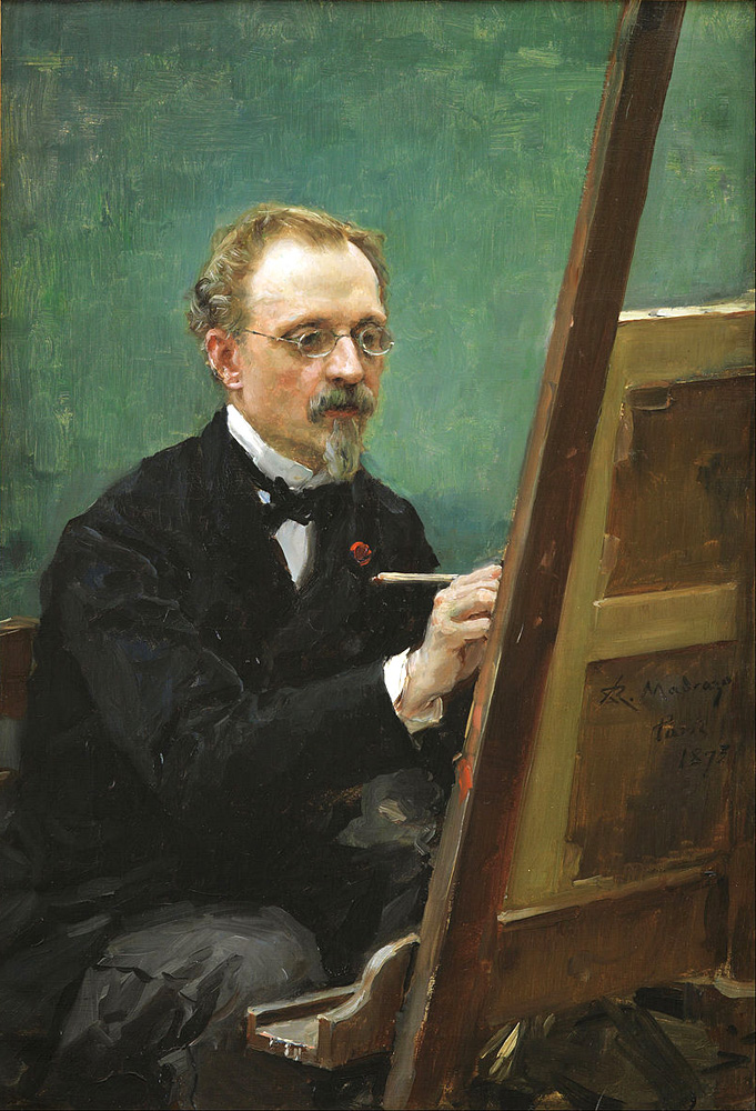 the artist's father painting